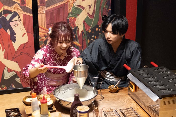 くろがねさら、里吉峻「今日、好きになりました。」しゅんさらデート(C)ABEMA