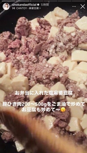 神田うのInstagramストーリーズより