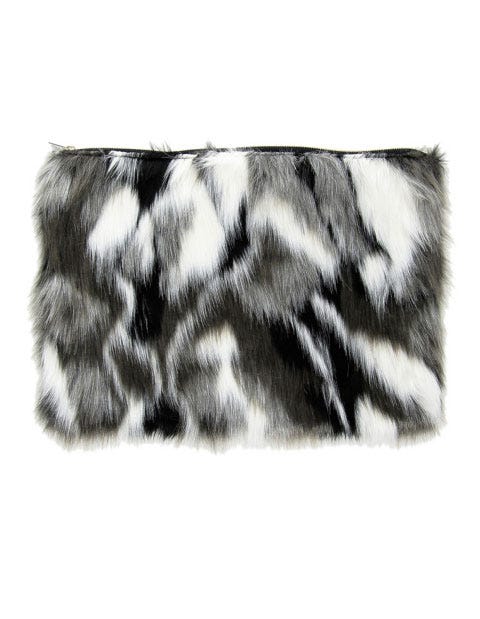 MIXカラーフェイクファークラッチBAG「Re:EDIT by GALSTAR」2,498円(税込)/画像提供:Re:EDIT by GALSTAR