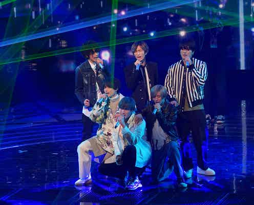 初出場のSixTONES、紅白リハ登場 「Imitation Rain」パフォーマンス<紅白リハ1日目>