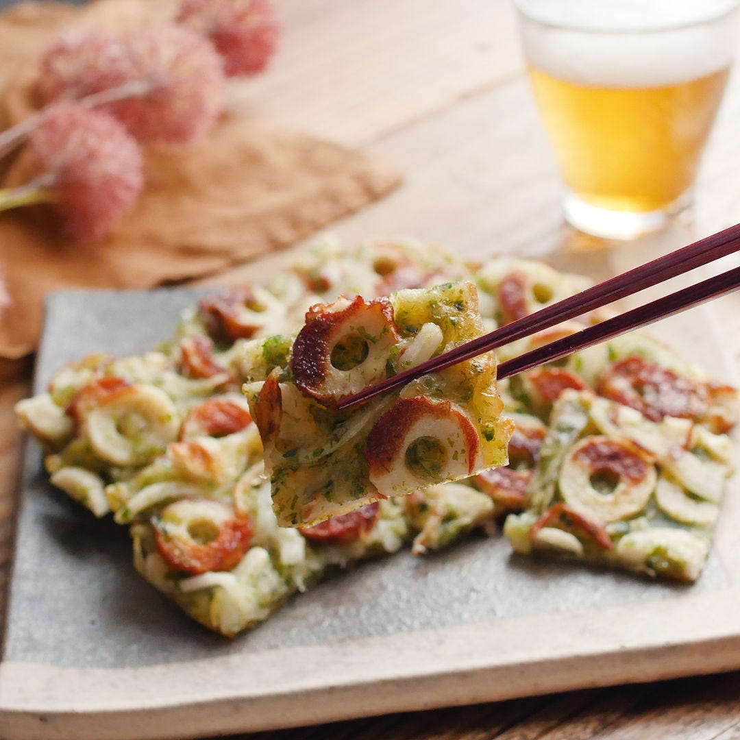 磯の香りとちくわの旨味が広がる♪