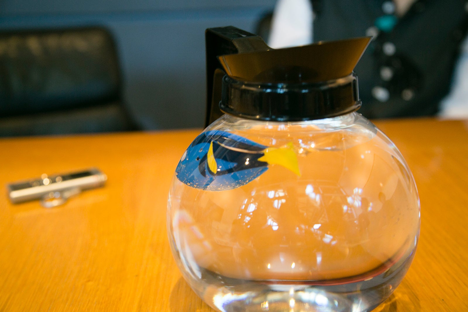 インタビューの様子（撮影：Kaori Suzuki）