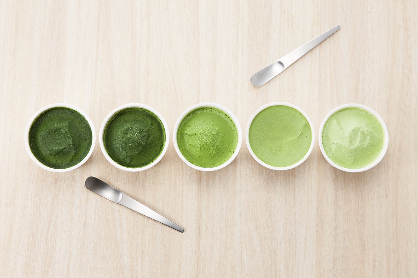 大阪「フォー グリーン リーブス イトウエン」伊藤園の新ショップ、濃さを選べる抹茶ジェラート