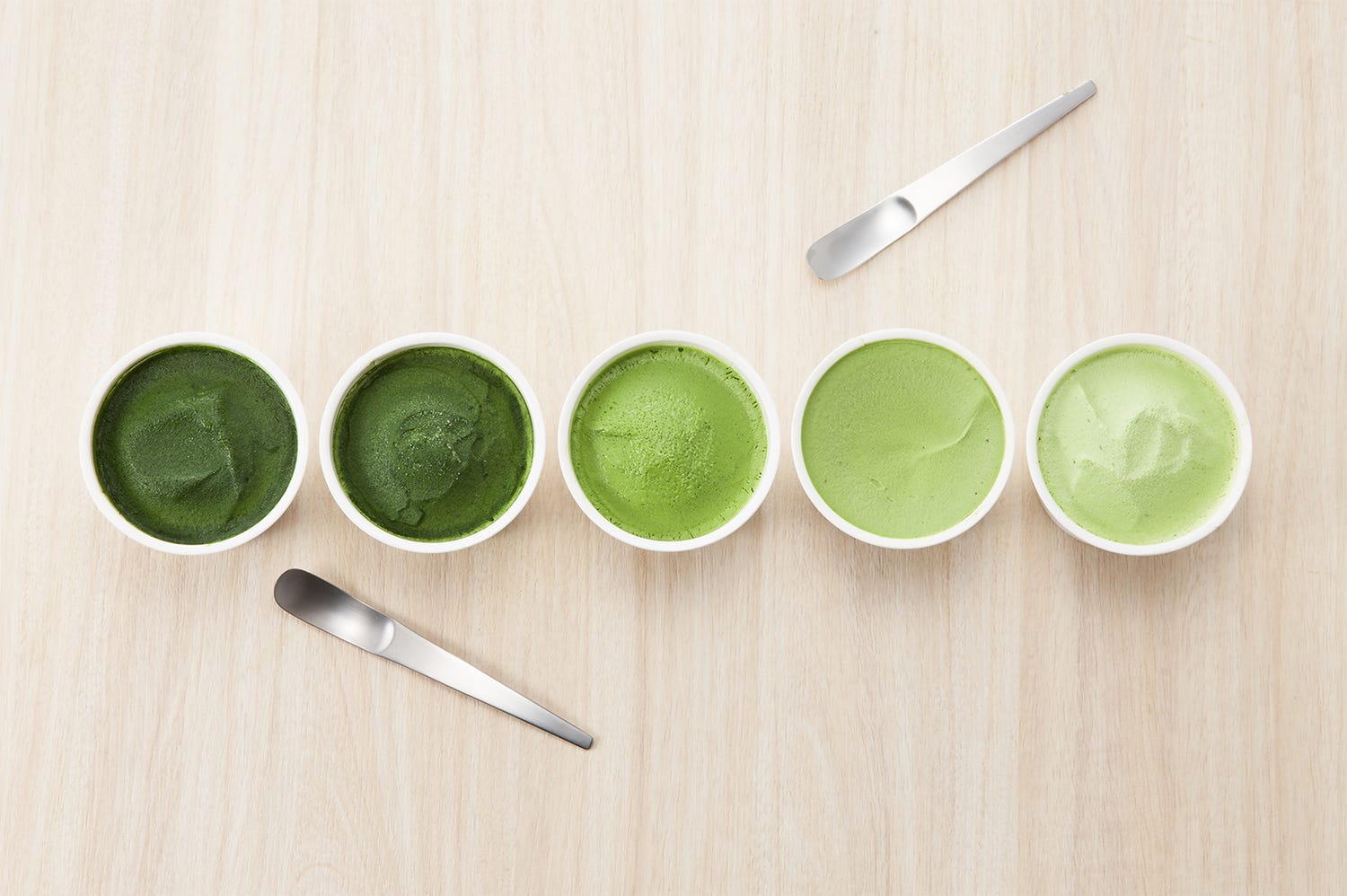 大阪「フォー グリーン リーブス イトウエン」伊藤園の新ショップ、濃さを選べる抹茶ジェラート