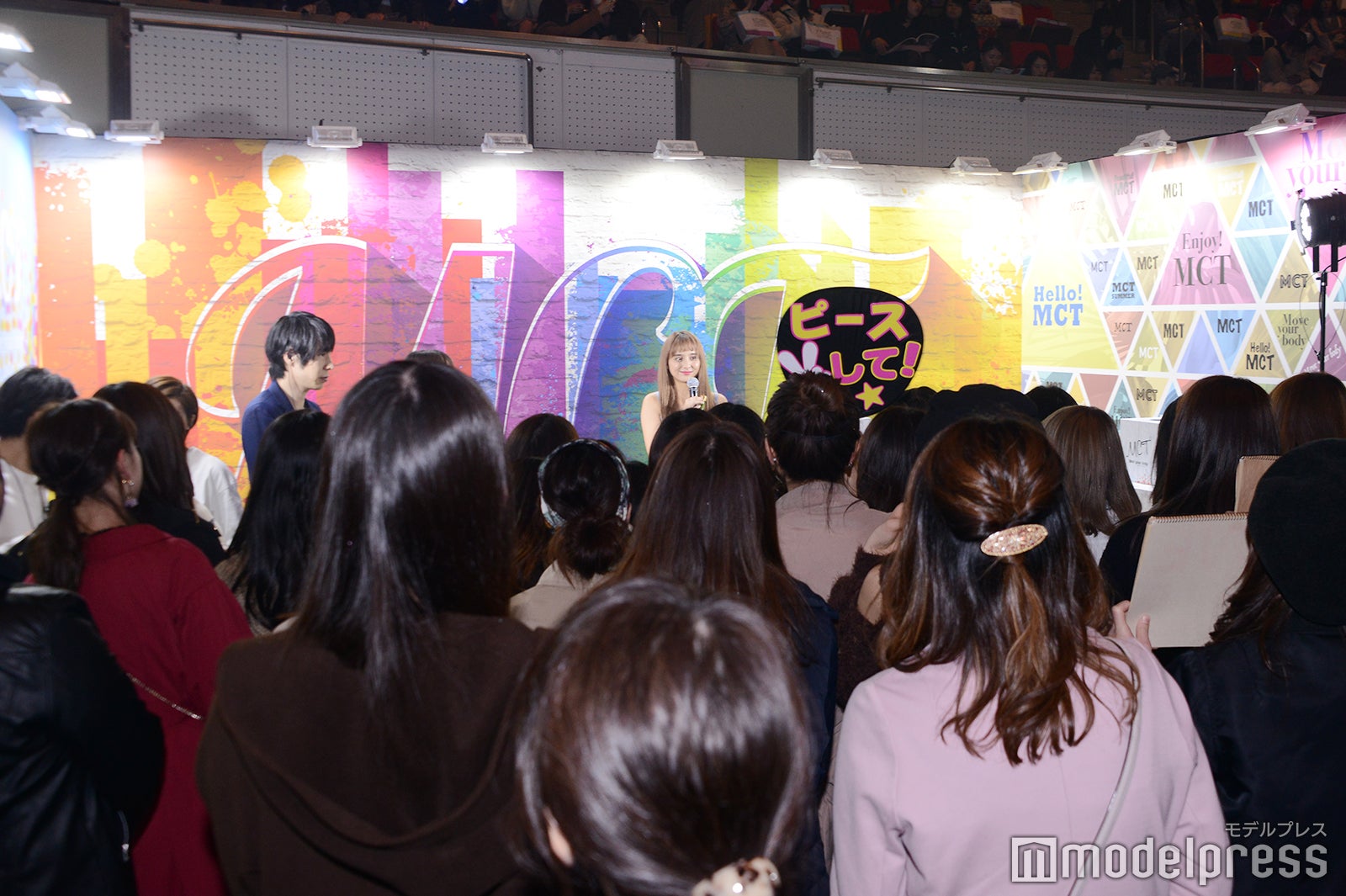 「日清MCTオイル」ブースの様子（C）モデルプレス