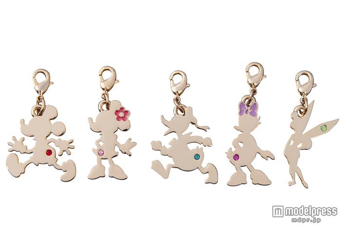 チャーム(オプショナルアイテム)各¥500/(C)Disney