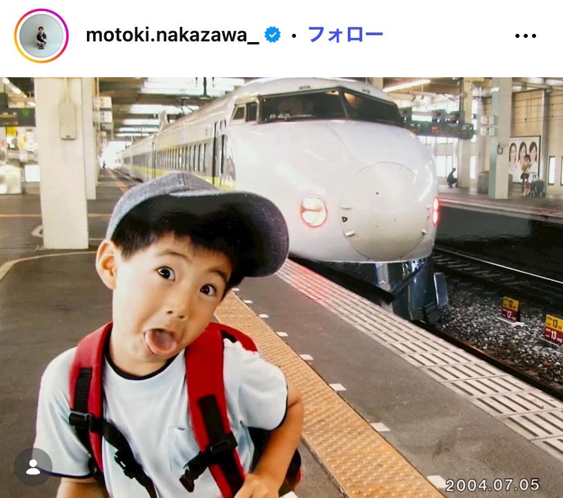 中沢元紀Instagramより