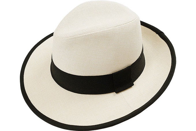 シンプル中折れつば広ハット「coca」3,390円（税込）