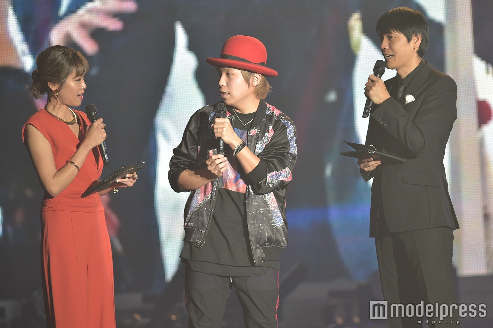 （中央）Daichi （C）モデルプレス