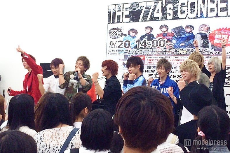 THE 774’s GONBEE＆ZOLA／イベントの様子