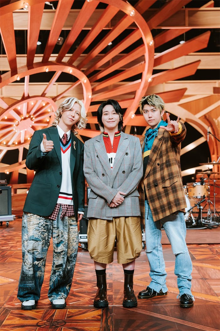 藤澤涼架、大森元貴、若井滉斗(C)TBS