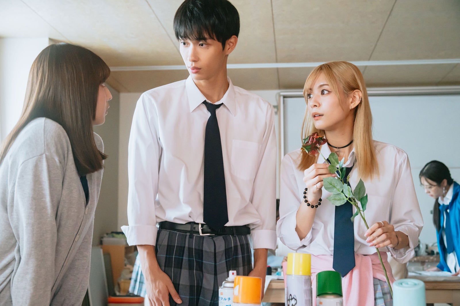 野村康太、永瀬莉子「その着せ替え人形は恋をする」第9話（C）福田晋一／SQUARE ENIX・ドラマ「その着せ替え人形は恋をする」製作委員会・MBS