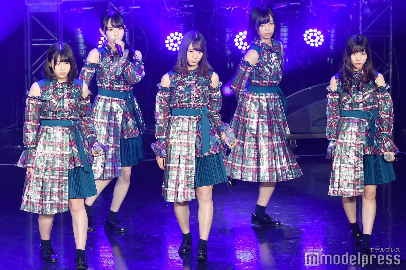 渡邉美穂、金村美玖、小坂菜緒、濱岸ひより、河田陽菜「TOKYO IDOL FESTIVAL 2018」 （C）モデルプレス