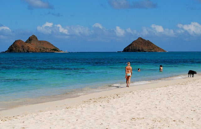 ラニカイビーチ／photo by karendesuyo