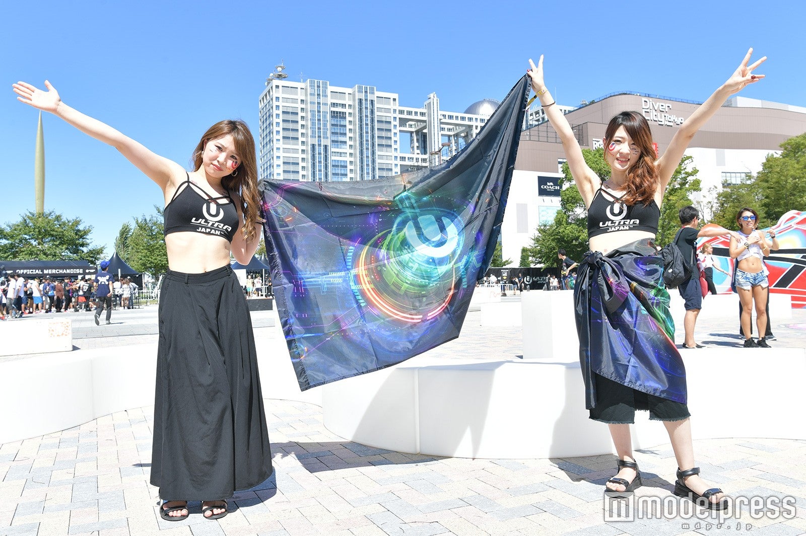「ULTRA JAPAN 2017」最終日スナップ（C）モデルプレス