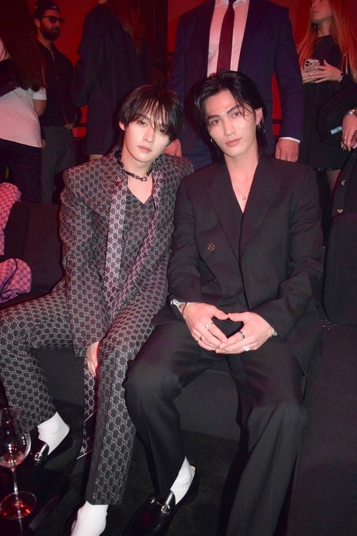大平修蔵、Stray Kidsリノとの2ショットが「豪華すぎる」と話題「GUCCI」コレクションに日本人男性で唯一参加