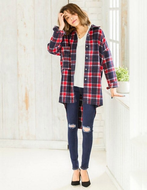 選べる2TYPE裾フリンジデニムパギンス「Re:EDIT by GALSTAR」1,998円（税込）／画像提供：Re:EDIT by GALSTAR