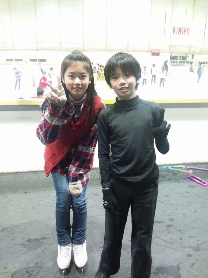 小芝風花、友野一希(C)テレビ朝日