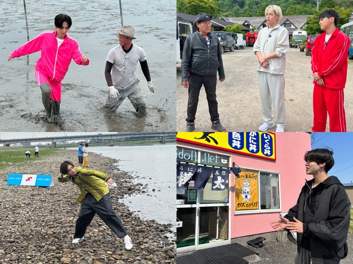 (上段左から)橋本将生、篠塚大輝、佐藤勝利(下段左から)猪俣周杜、松島聡(C)読売テレビ