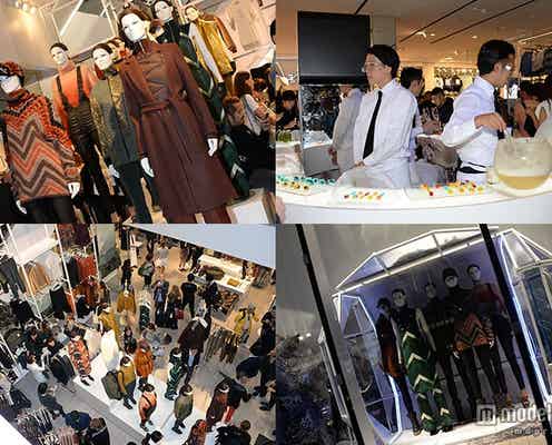 H&M新宿、世界有数の旗艦店へリニューアル 招待制記念パーティーを開催