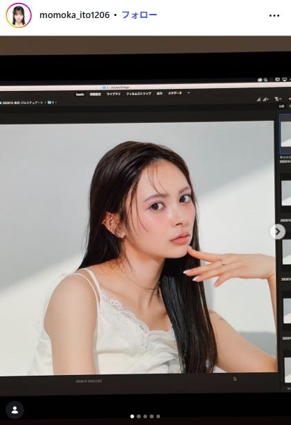 伊藤百花Instagramより