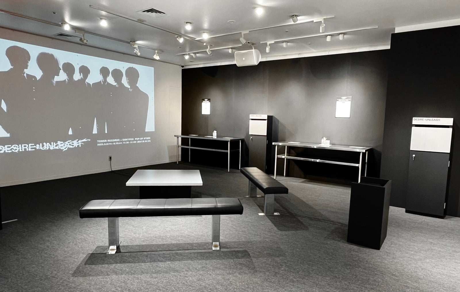 「TOWER RECORDS × ENHYPEN ‘DESIRE : UNLEASH’ POP-UP STORE」（P）&（C） BELIFT LAB Inc.