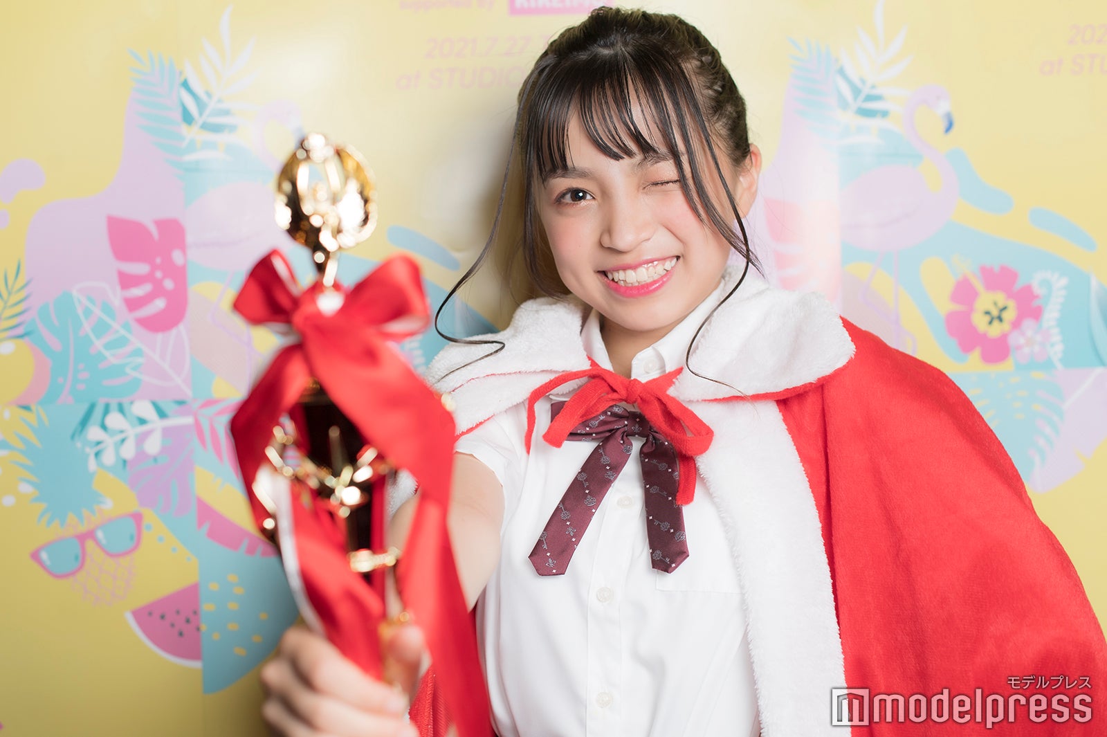 「中一ミスコン2021」準グランプリ・Hinanoさん（C）モデルプレス