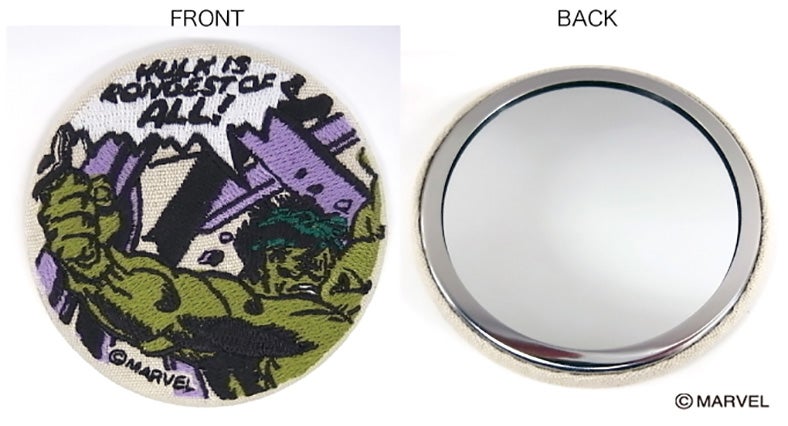 MARVEL／ラウンドミラー（税抜き￥1800）（C）Marvel2015