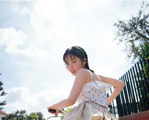 欅坂46今泉佑唯、ミニスカで太もも大胆露出