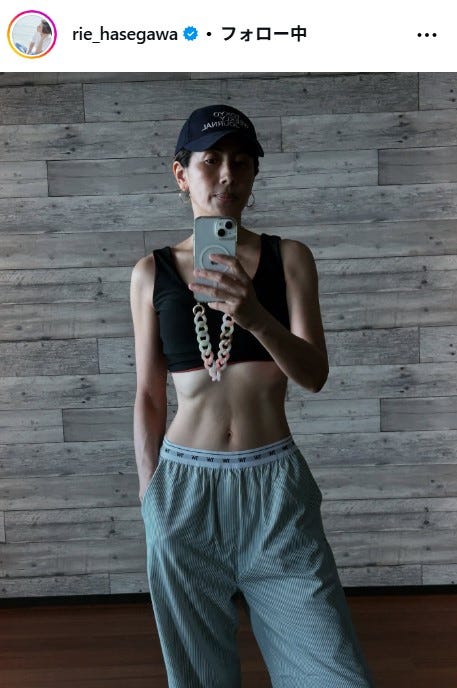 長谷川理恵Instagramより
