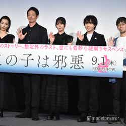 （左から）桜井ユキ、玉木宏、南沙良、大西流星、片岡翔監督（C）モデルプレス