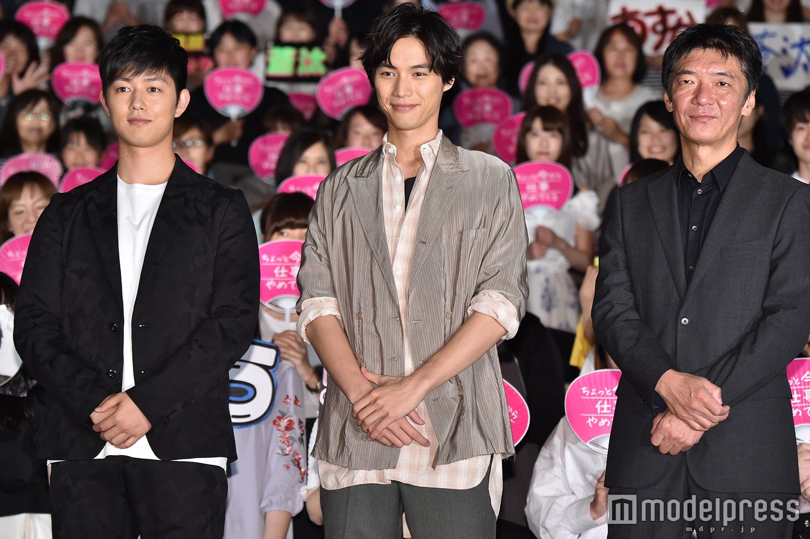 工藤阿須加、福士蒼汰、成島出監督 （C）モデルプレス