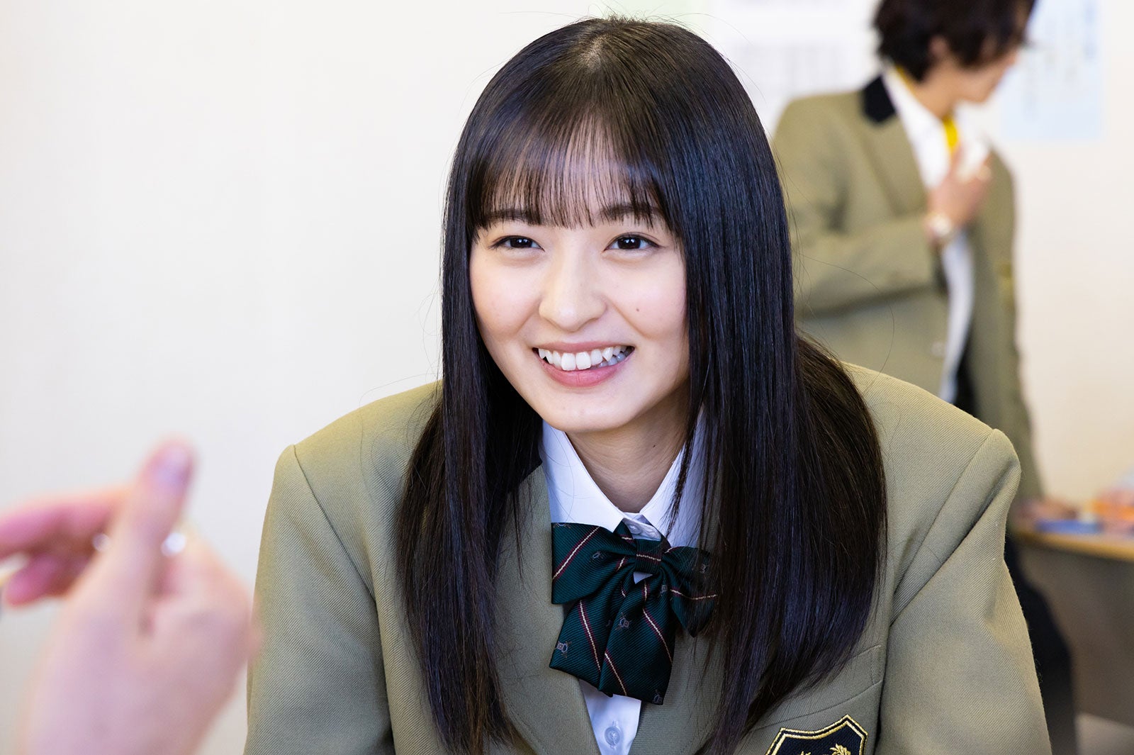 遠藤さくら／「もしも、イケメンだけの高校があったら」第2話より（C）テレビ朝日