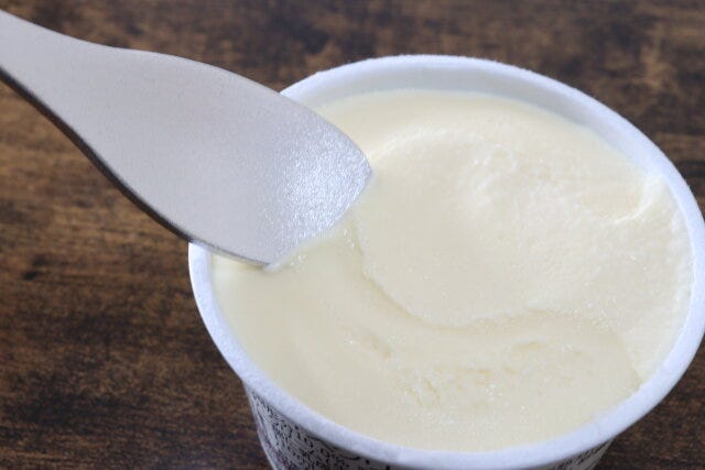 アルミアイスクリームスプーン（ロング、ラウンド）　アイスをすくう