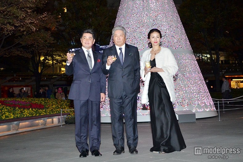 （左から）工藤公康、伊集院静、井川遥