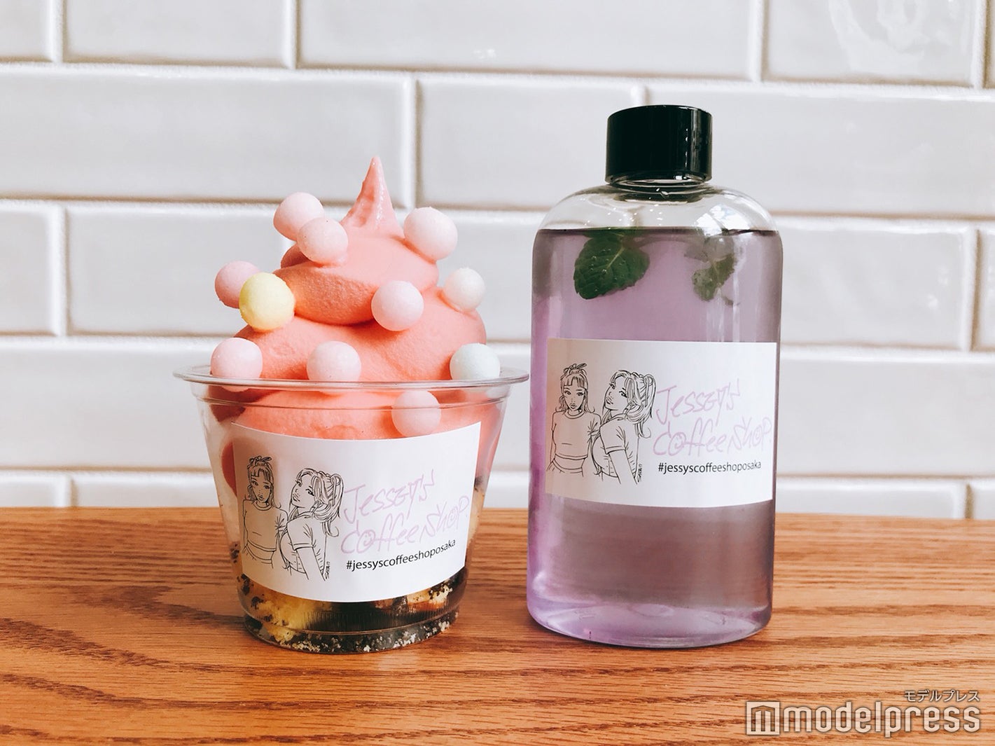 大阪の最新SNS映えカフェ「Jessy’s COFFEE SHOP」ボトルドリンク＆アイスで可愛さ2倍増し！