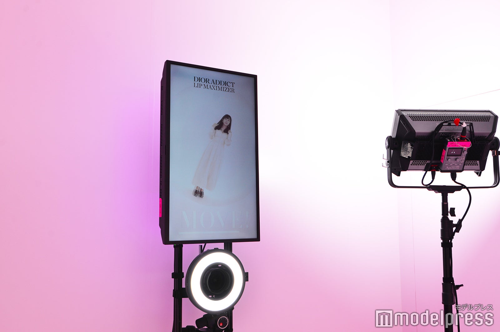 撮影した動画はQRコードから取得可能（C）モデルプレス