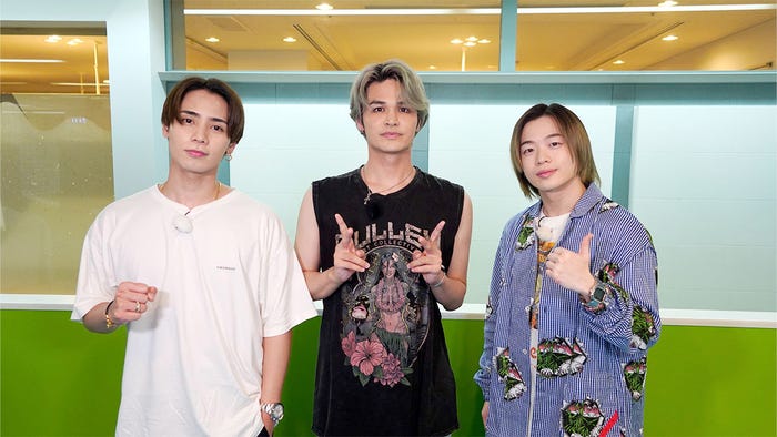 (左から)神谷健太、与那嶺瑠唯、山本彰吾(C)ダンスチャンネル