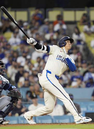 大谷翔平が3球三振 ストライダーの投球術に大苦戦 3打席まで無安打＆2三振 ド軍は大量リード許す