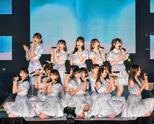 乃木坂46、美脚披露衣装で「ガルアワ」アーティストステージトップバッター 遠藤さくら「今日も与田さんの首を絞めさせていただきました」<GirlsAward 2023 A/W>