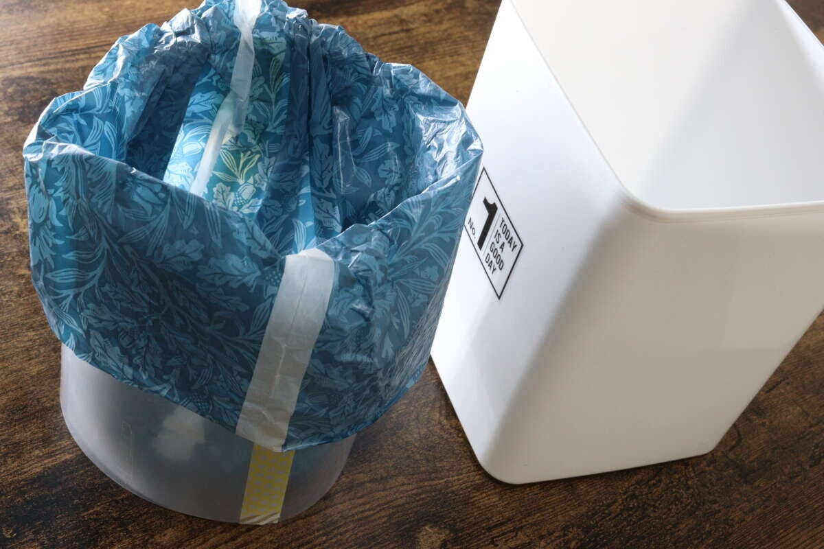 ゴミ箱の袋が見えないライフハック2