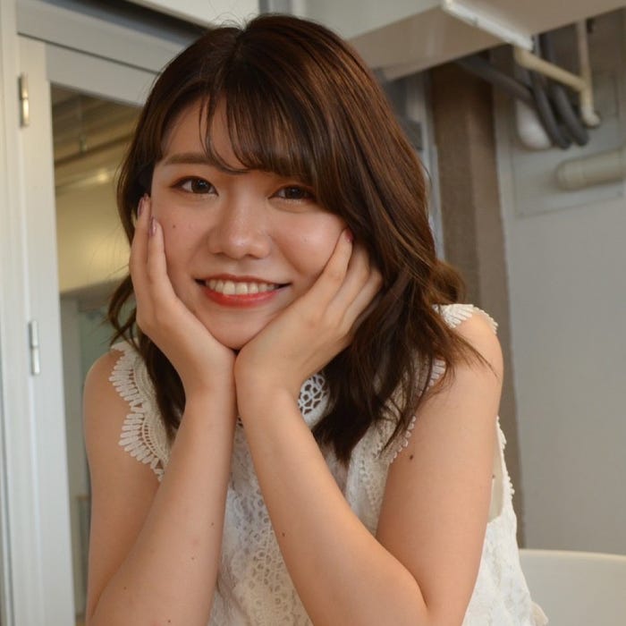 筑紫女学園大学2年 冨川佳恋(提供写真)