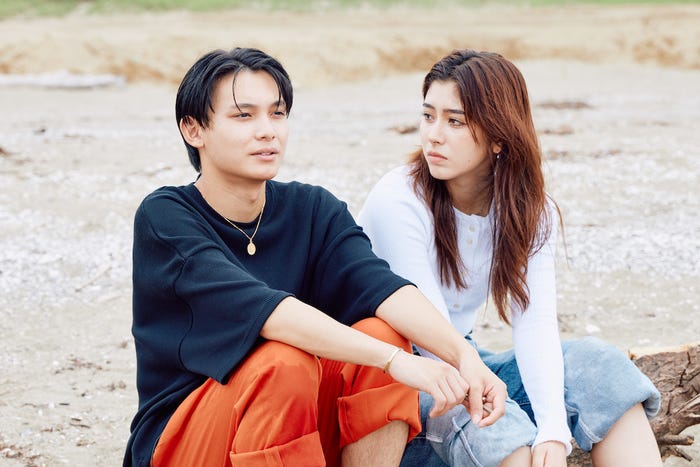 中村榛、新音「オオカミちゃんとオオカミくんには騙されない」第8話(C)AbemaTV, Inc.