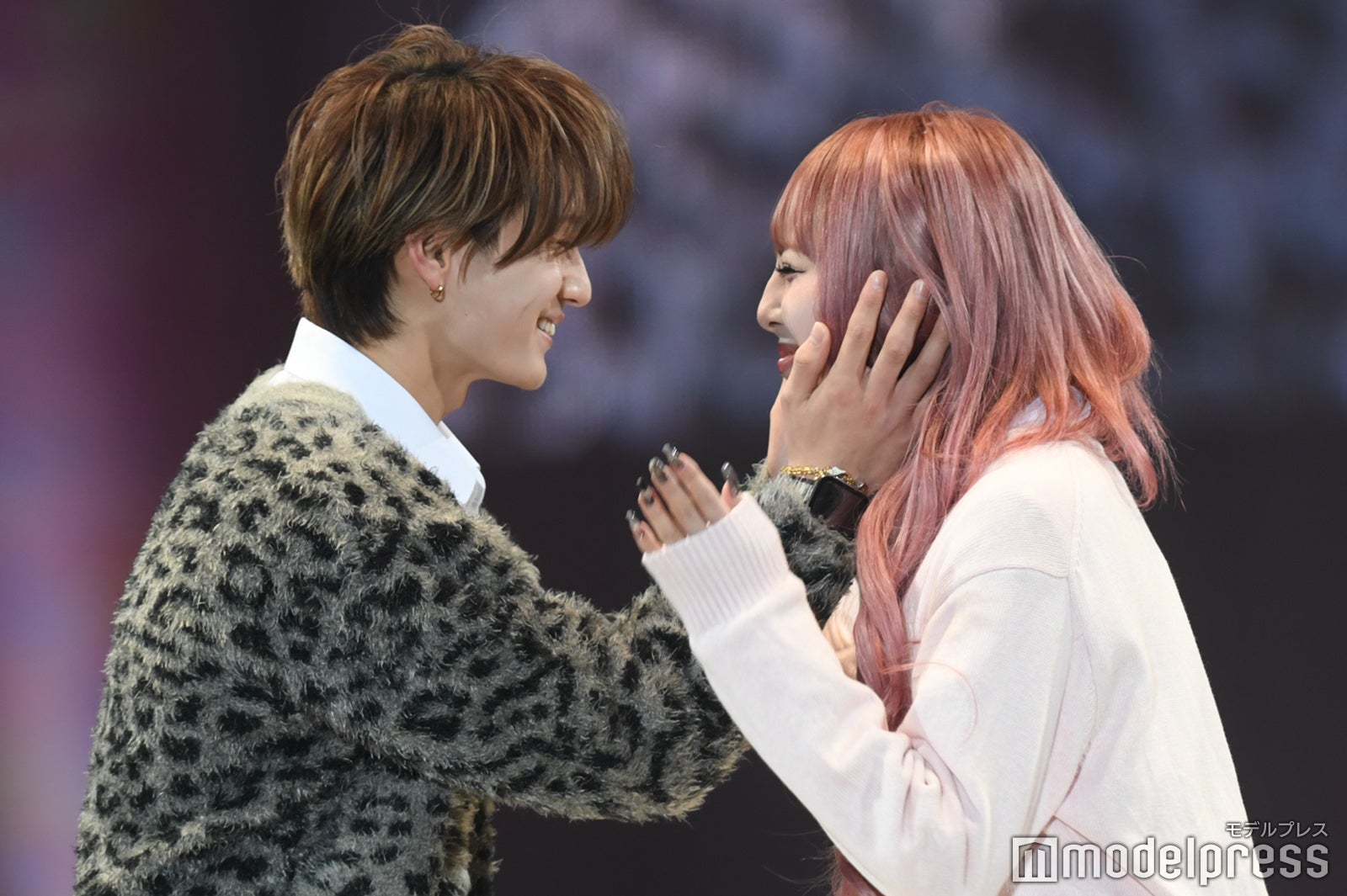 須藤大和、細川愛沙「今日、好きになりました。」ステージ（C）モデルプレス