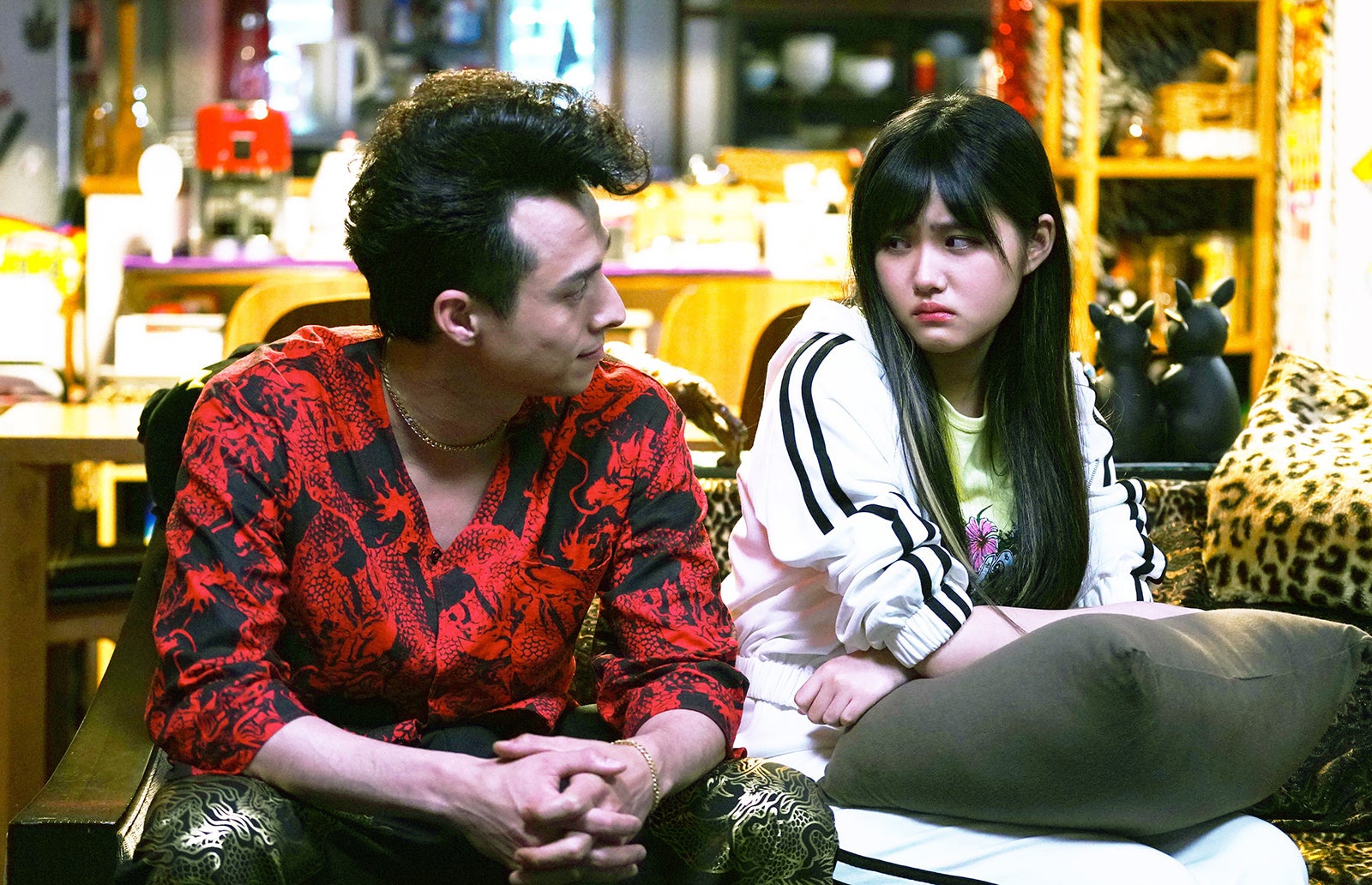 満島真之介、原菜乃華／「ナンバMG5」第7話より（C）フジテレビ