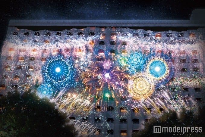 品川のデジタル万華鏡花火がパワーアップ　長岡花火とコラボ／画像提供：ネイキッド