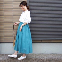 カラースカートのお手本着回しコーデ|オンオフ両方で使える♡