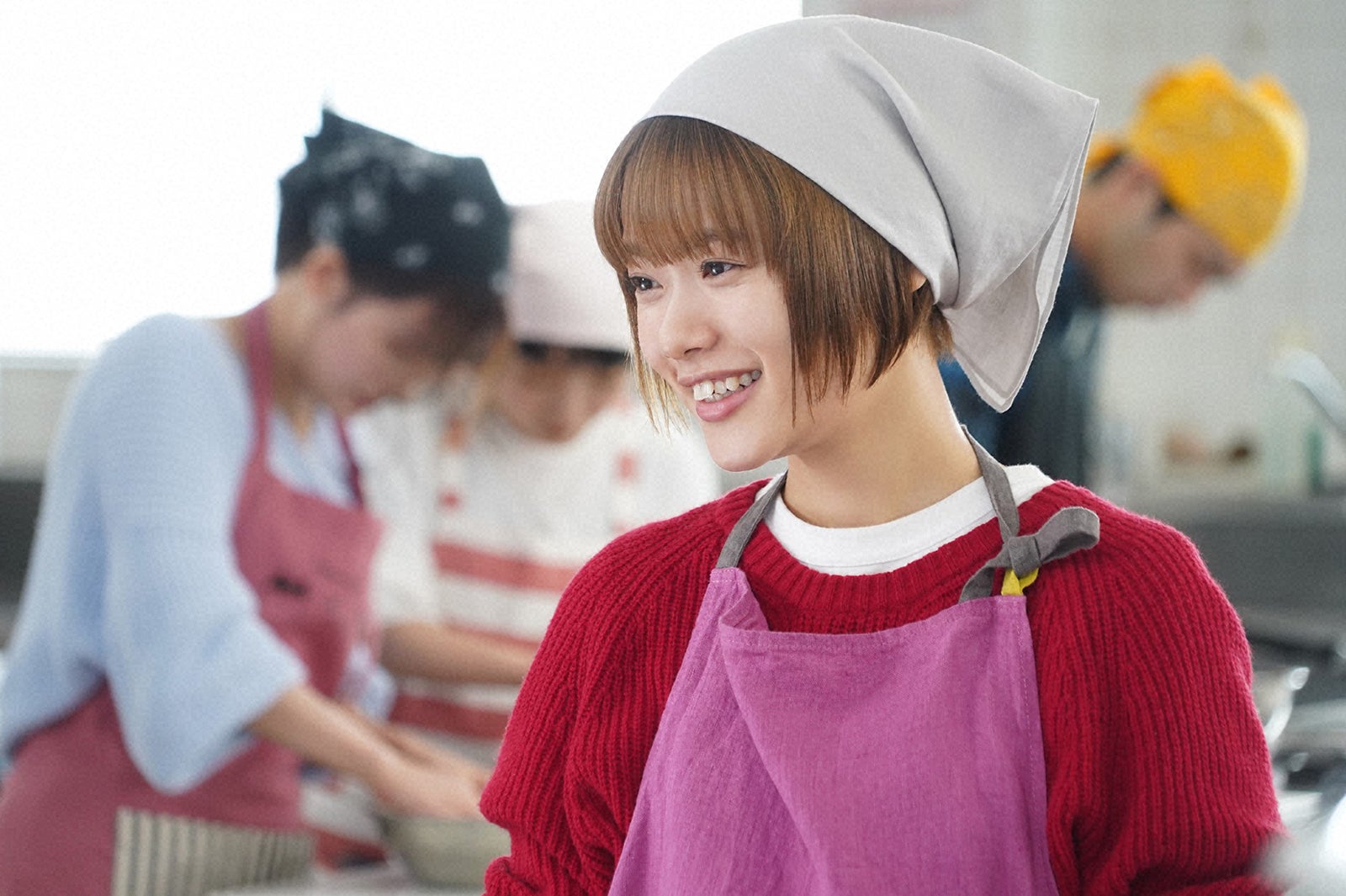 杉咲花 「恋です！～ヤンキー君と白杖ガール～」最終話より（C）日本テレビ