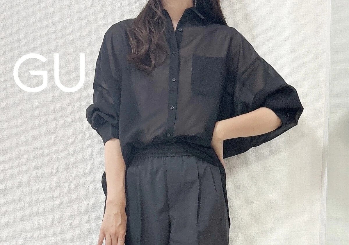 GUの「黒トップス」高見えがハンパない…！秋までがっつり使える♡着回し優秀アイテム5選