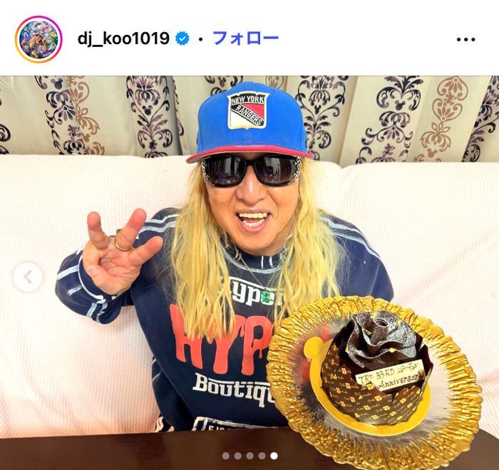 DJ KOO Instagramより